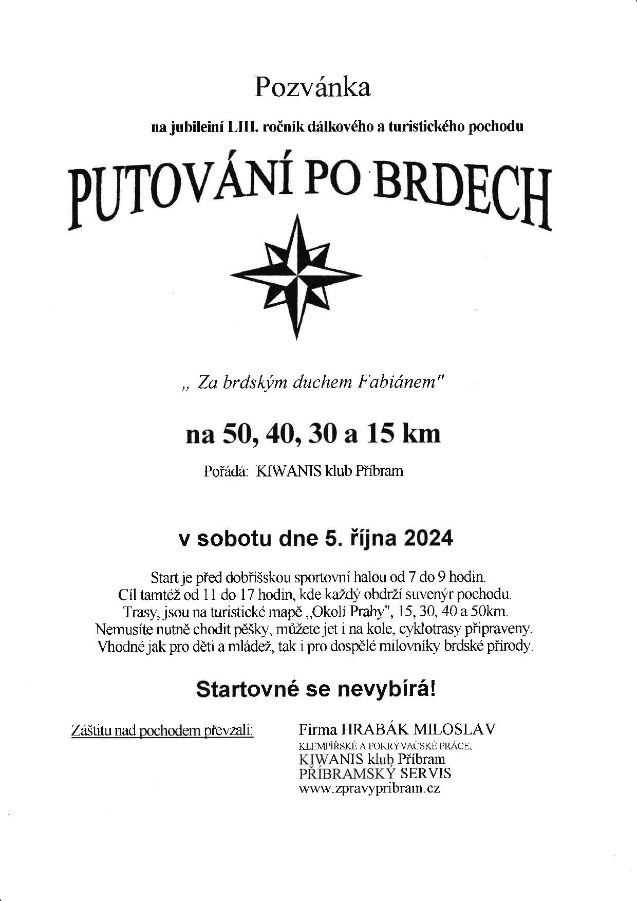 Putovn po Brdech 2024